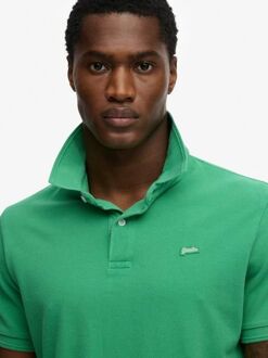 Superdry Polo Pique Classic Island Groen - 3XL,L,M,XL,XXL