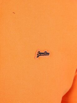 Superdry Polo Pique Classic Orange Oranje - 3XL,L,M,XL,XXL