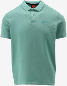 Superdry Poloshirt VINT DESTROY POLO groen - S;M;L;XL;XXL
