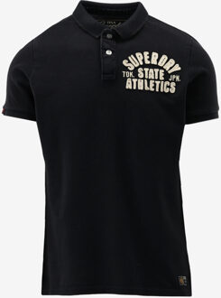 Superdry Poloshirt VINTAGE ATHLETIC POLO donker blauw - S;M;L;XL;XXL