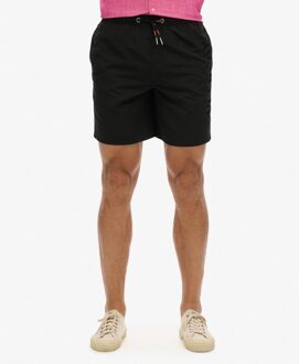 Superdry PREMIUM EMB 17 INCH SWIM SHORT Black  S Zwart