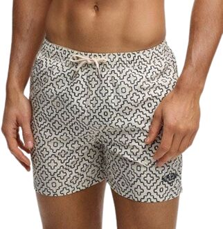 Superdry Premium Printed 15" Zwemshort Heren - M