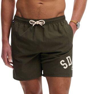 Superdry Printed Logo 16" Zwemshort Heren - S
