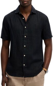 Superdry Riviera S/S Linnen Shirt Heren - XL