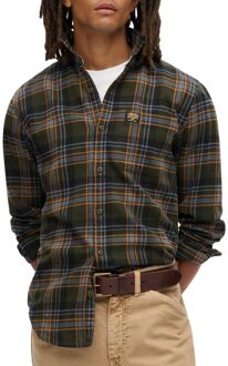 Superdry Rustieke Lumberjack Overhemd met Lange Mouwen Superdry , Multicolor , Heren - Xl,M,S