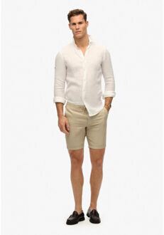 Superdry Short zand - maat XXL Ecru