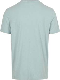 Superdry Slub T-Shirt Melange Lichtblauw - M,L,XL,XXL,3XL