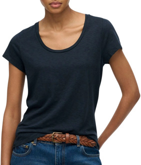 Superdry Studios Scoop Neck Shirt Dames - 16