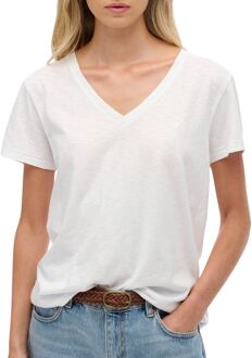 Superdry Studios Slub Embroidered Shirt Dames - 8