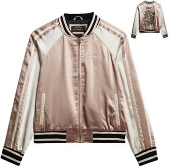 Superdry Suikajan Embroidered Bomber Jas Dames - 18