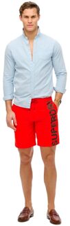 Superdry Surf Classic zwempak voor heren Rood - L