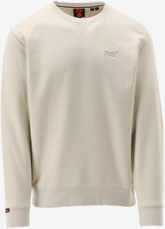 Superdry Sweater ESSENTIAL LOGO CREW SWEATSHIRT ecru - S;M;L;XXL