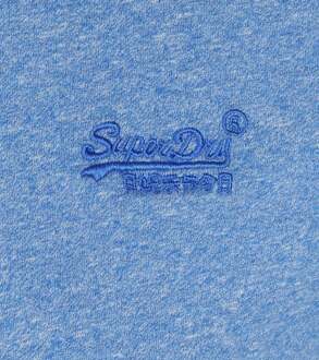 Superdry T-shirt met logoborduring Lichtblauw - S