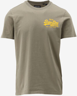 Superdry T-shirt VL TOKYO RELAXED TEE khaki - M;L