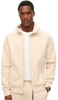 Superdry Tech Tracktop Vest voor heren Beige - L