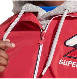 Superdry Track-jas - maat XL Rood