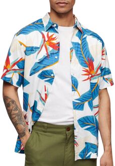 Superdry Tropisch Hawaïaans Overhemd Superdry , Multicolor , Heren - Xl,M,S