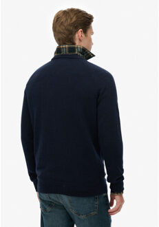 Superdry Trui van wolmix navy Blauw - XL