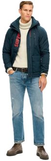 Superdry Ultimate SD Windcheater Jas voor Heren - maat S Blauw