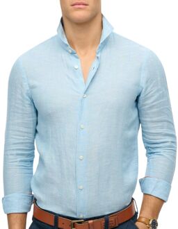 Superdry Vacation Linnen LS Overhemd Heren - M