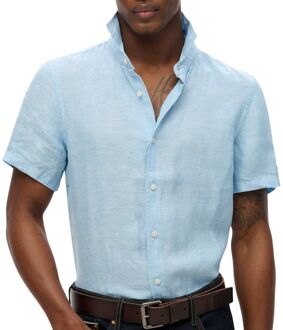 Superdry Vacation Linnen SS Overhemd Heren - M