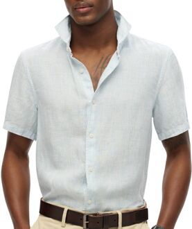 Superdry Vacation Linnen SS Overhemd Heren - M