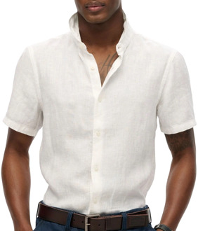 Superdry Vacation Linnen SS Overhemd Heren - XL