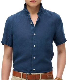 Superdry Vacation Linnen SS Overhemd Heren