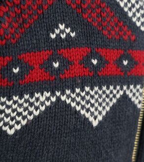 Superdry Vest Zip Donkerblauw Multicolour