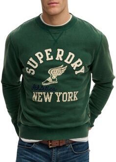 Superdry Vintage Athletic Crew Sweater Heren - M
