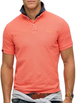 Superdry Vintage Destroy Polo Heren - S