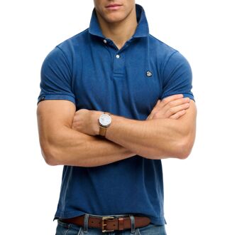 Superdry Vintage Destroy Polo Heren - XXL