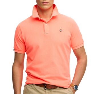 Superdry Vintage Destroy Polo Heren - XXL