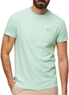 Superdry Vintage Logo Shirt Heren mintgroen - XL