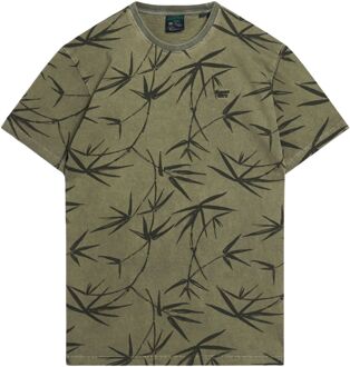 Superdry Vintage Overdye Printed Shirt Heren groen - XXL