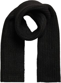 Superdry Vintage Ribbed Sjaal Dames zwart - 1-SIZE