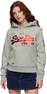 Superdry Vintage Sweatshirt voor dames Grijs - XXS/XS