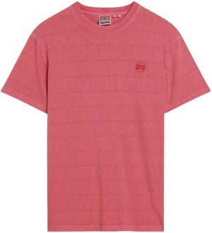 Superdry Vintage Texture Shirt Heren roze - XXL