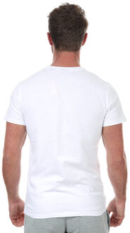 Superdry VL Tri-T-shirt voor heren, wit - maat 2XL