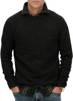 Superdry Wool Blend Jumper Sweater Heren - L