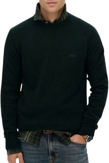 Superdry Wool Blend Jumper Sweater Heren - L