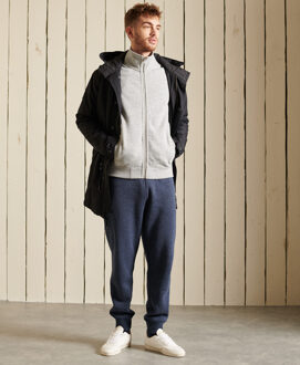 Superdry Zipup Hoodie Breiwerk Lichtgrijs - 2XL