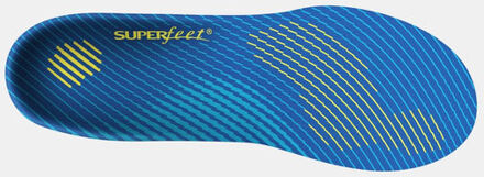 SUPERFEET Active Support Medium Inlegzool Blauw - F (UK 10/11.5)