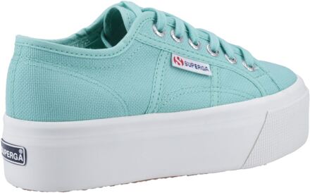 Superga 2790 Linea Up And Down 100% Katoen Damestrainers Groen Water - EU 36.5 / UK 3.5