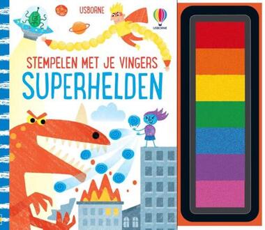 Superhelden - Stempelen Met Je Vingers