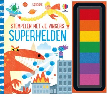 Superhelden - Stempelen Met Je Vingers