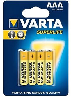 Superlife Aaa-batterijen 4 Stuks