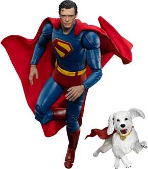 Superman (2025) Action Figure Superman & Krypto 21 cm