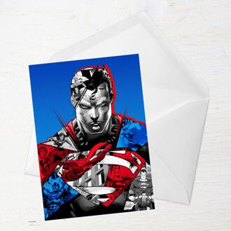 Superman Greetings Card - Large Card