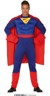 Superman Jumpsuit Volwassenen Multikleur - Print